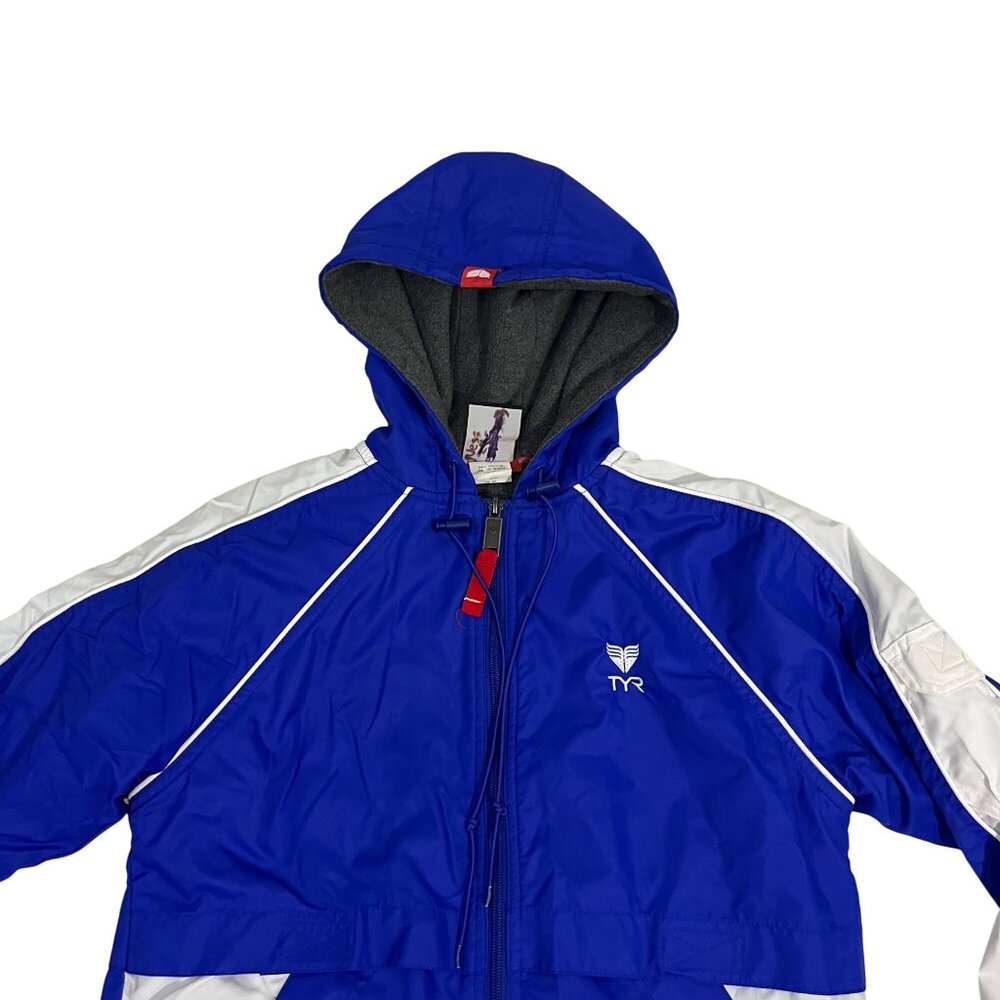 TYR Women's Snow Jacket in Royal Blue and White - Picture 2 of 10